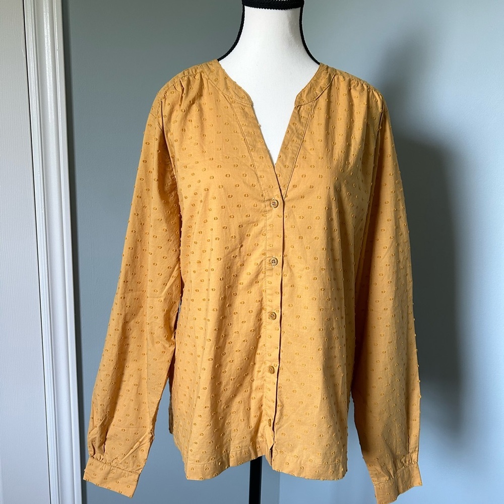 🌸NWOT🌸 Orvis Long-Sleeved Textured Shirt